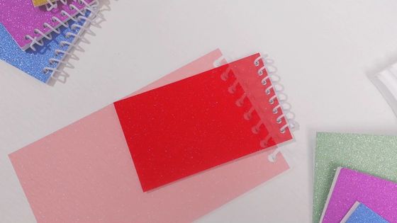 PPカバー A5 プロジェクトノートブック 横線内面ページと彩色のPP分割器