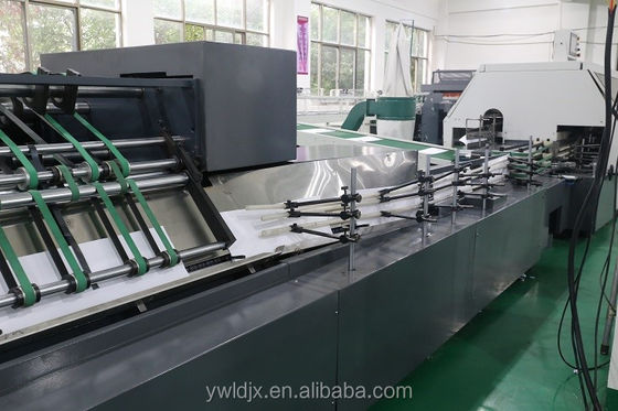 LDGNB760U 220Vの生産速度を持つホワイト・グリープテープ付きノートブック製造機